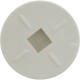 Washer Assembly, Recessed Plastic w/Cover, White : 05-632
