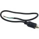 Cord, Waterway HiFlo/Center Discharge, 3 foot, Twist Lock : 741-CGGZ-37L