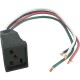 Pump Receptacle, J & J Electronics, 230v Female : RSP-104P-2