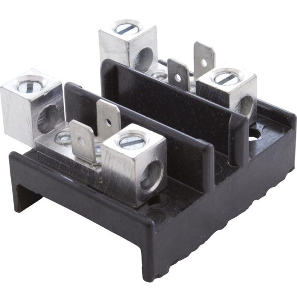 Terminal Block, 50A, 2 Pos :