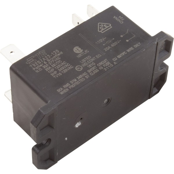 Relay, T-92, DPST, 30A, 115v, Coil : T92S7A22-120
