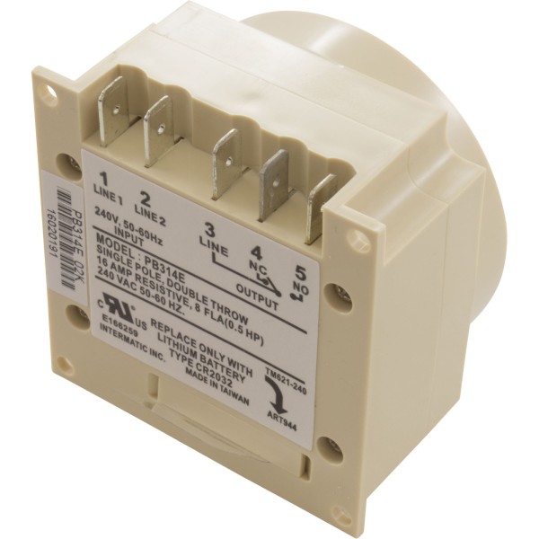 Electronic 24Hr 240 Vac Replacement Clock Kit for PB Clock : PB314EK