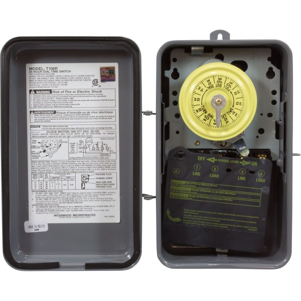Nema 3R - Steel Case 208-277 V Spdt : T106R