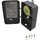 Time Clock, Intermatic T101R, 24 hr, 115v, SPST, with Case : T101R