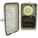 Time Clock, Intermatic T104R3, 24 hr, 230v, DPST, w/ Case : T104R3