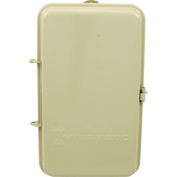 Time Clock, Intermatic T104R3, 24 hr, 230v, DPST, w/ Case : T104R3