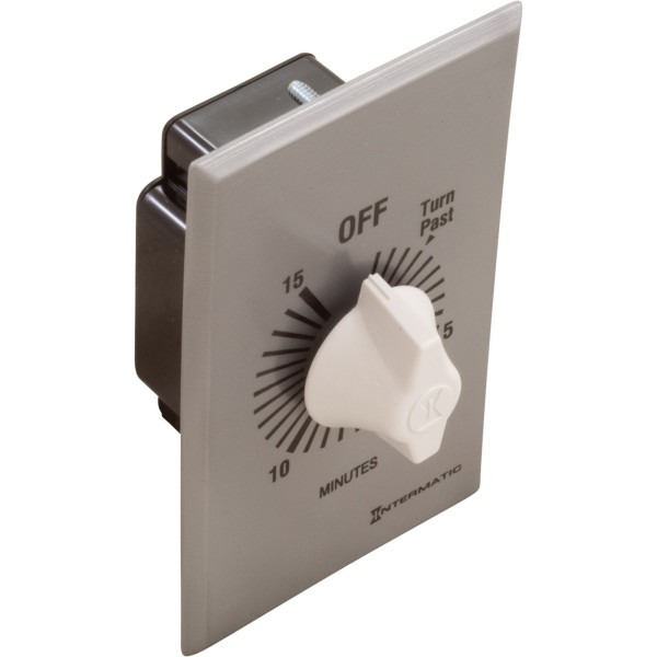 Timer, Intermatic FF415M, 15 Min., DPST, No Hold, Spring Wound : FF415M