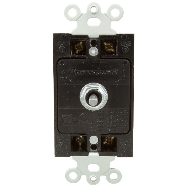 Timer, Intermatic, DPST, Spring Wound, 60min , 20A : FF460M