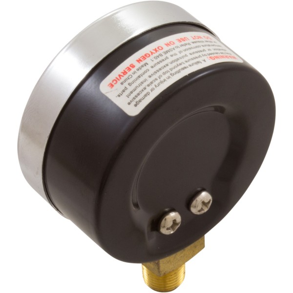 Pressure Gauge, 1/8"mpt, 0-60psi, Bottom Mount, Generic :