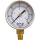 Pressure Gauge, 1/8"mpt, 0-60psi, Bottom Mount, Generic :