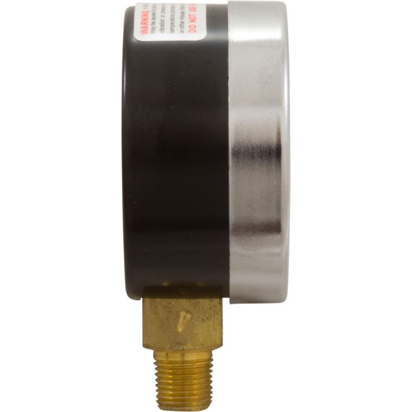 Pressure Gauge, 1/8"mpt, 0-60psi, Bottom Mount, Generic :