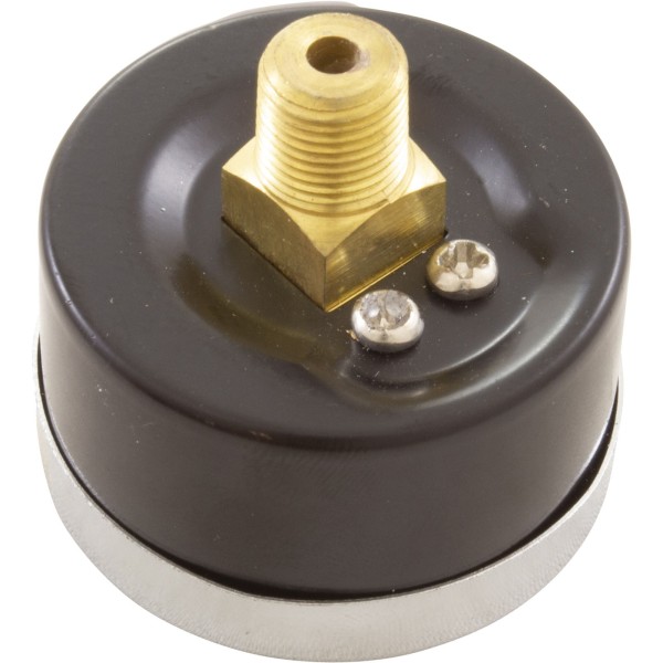 Pressure Gauge, 1/8"mpt, 0-60psi, Back Mount, Generic :