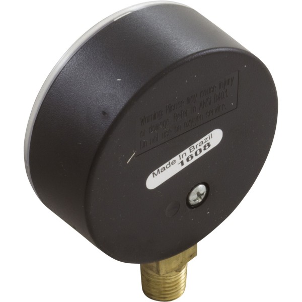 Vacuum Gauge, 1/4"mpt, 0-30 in.Hg, Bottom Mount, Generic : 1422