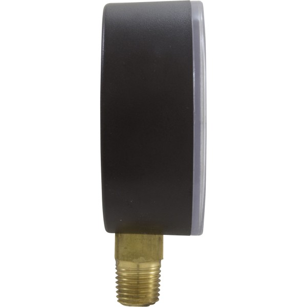 Vacuum Gauge, 1/4"mpt, 0-30 in.Hg, Bottom Mount, Generic : 1422