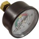 Pressure Gauge, Astral, 1/8" mpt, 0-50psi : 4404210103
