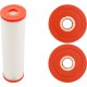 Cartridge, 6sqft, 1-1/16"ob, 1-1/16"ot, 2-3/4", 9-3/4", 4oz : PH6