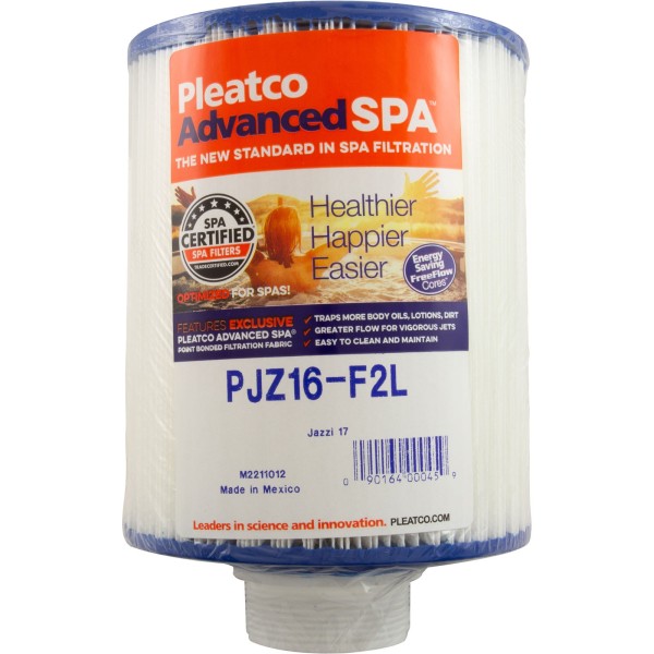 Cartridge, 17sqft, ct, 2" mpt b, 5-5/8", 6-13/16", 3oz : PJZ16-F2L