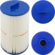 Cartridge, 65sqft, ht, 2-1/2" ob, 8-1/2", 11-7/8", 3ozBulkhead : PWK50