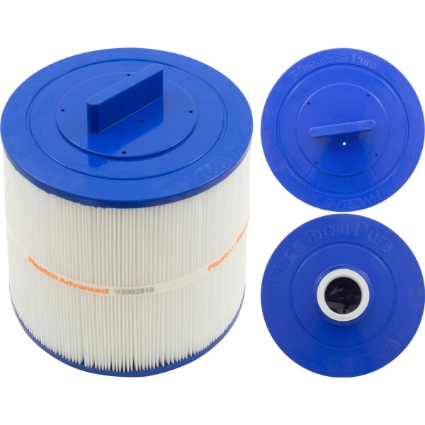Cartridge, 50sqft, ht, 2" MPT b, 8-1/2", 7-1/16"L, 3oz : PVT50WH-F2L