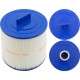 Cartridge, 50sqft, ht, 2" MPT b, 8-1/2", 7-1/16"L, 3oz : PVT50WH-F2L