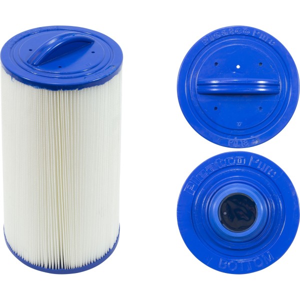Cartridge, 18sqft, ht, 1-1/2" MPT b, 4-5/8", 8"L, 3oz : PTL18P4