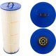 Cartridge, 50sqft, ht, 2" Black S fitting b, 7", 19-5/8"L, 4oz : PBH50