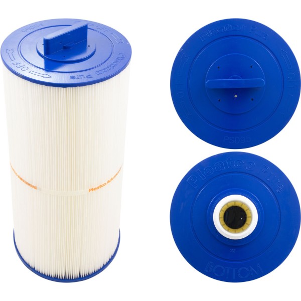 Cartridge, 95sqft, ht, 2" MPT b, 8", 15-1/2"L, 3oz : PSD95-F2L