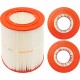 Cartridge, 50sqft, 5-15/16"ot, 6"ob, 10", 10"L, 4oz : PJ50