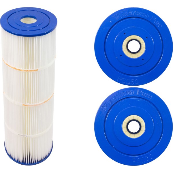 Cartridge, 50sqft, 2-1/16"ot, 2-1/16"ob, 7", 19-3/4"L, 3oz : PSD50
