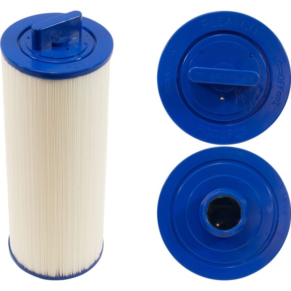Cartridge, 25sqft, ht, 1-1/4" SAE b, 4-5/8", 11-7/16"L, 3oz : PDO-UF25