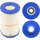 Cartridge, 19sqft, 2-1/8"ot, 1-1/2" MPT b, 4-5/8", 6-5/8"L, 3oz : PFF25P4