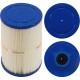 Cartridge, 19sqft, ct, 1-1/2" MPT b, 4-5/8", 6-5/8"L, 3oz : PFF25TC-P4