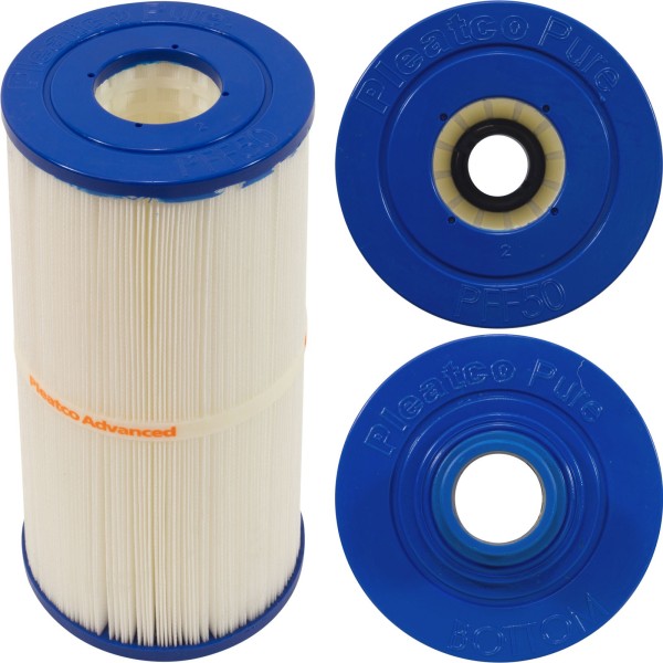 Cartridge, 45sqft, 2-1/8"ot, 1-1/2" MPT b, 5-5-16", 10"L, 3oz : PFF50P4