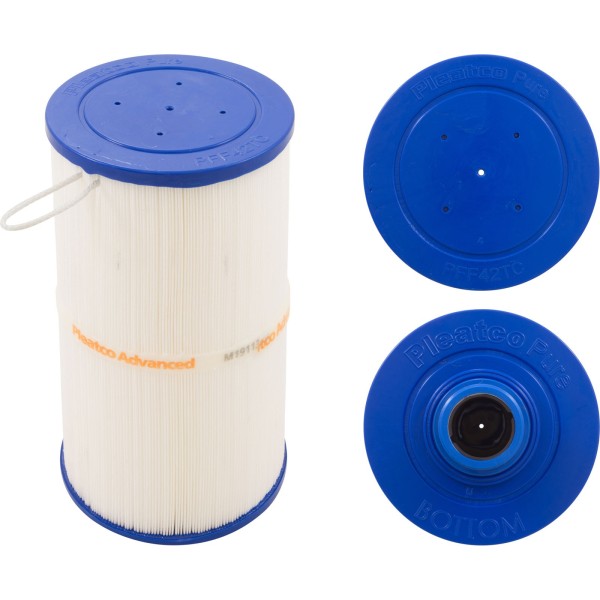 Cartridge, 42sqft, String ht, 1-1/2" MPT b, 5-1/4", 9-3/8"L, 3oz : PFF42TC-P4