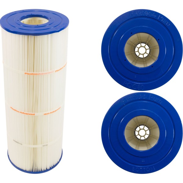 Cartridge, 80sqft, 3"ot, 3"ob, 7", 20-1/16"L, 4oz : PCC80