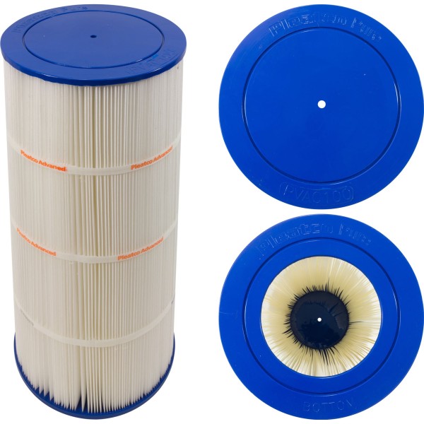 Cartridge, 100sqft, 3/8"ot, 6"ob, 10-1/16", 19-5/8"L, 4oz : PVAC100