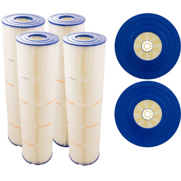 Cartridge, 4 Pack, 85sqft, 3"ot, 3"ob, 7", 27"L, 4oz : PJAN85-PAK4