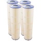 Cartridge, 4 Pack, 85sqft, 3"ot, 3"ob, 7", 27"L, 4oz : PJAN85-PAK4