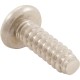 Screw, Zodiac/Jandy 2/3-Way Valves, Housing, Number 14 x 3/4", qty 8 : R0547600