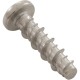 Screw, Balboa, 8 x 5/8, Self Tapping, Stainless Steel : 50087