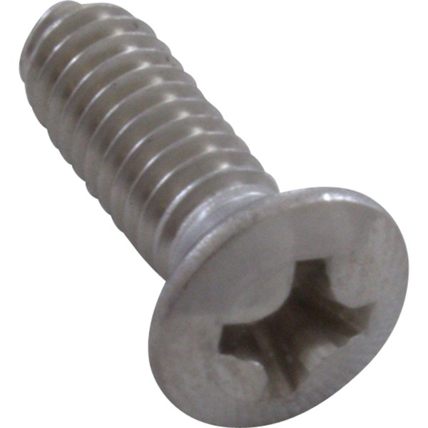 Screw, Pentair Sta-Rite Inlet 8428, Face Plate, 8-32 x 1/2" : 37077-0582