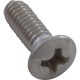 Screw, Pentair Sta-Rite Inlet 8428, Face Plate, 8-32 x 1/2" : 37077-0582