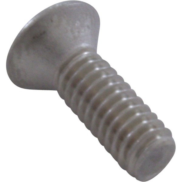 Screw, Pentair Sta-Rite Inlet 8428, Face Plate, 8-32 x 1/2" : 37077-0582