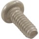 Screw, 10-24 x 5/8", Pan, slot, SS :