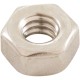 Nut, 1/4"-20, ss :
