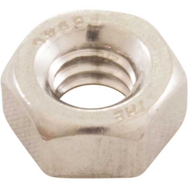 Nut, 1/4"-20, ss :