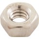 Nut, 1/4"-20, ss :
