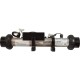 Heater, FloThru, BWG VS100, 4.0kw, 15" x 2", 230v, 800INC, Remote : 58352
