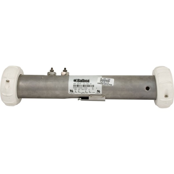 Heater, FloThru, BWG, 15" x 2", 230v, 1.5kW, w/o PS : 50089