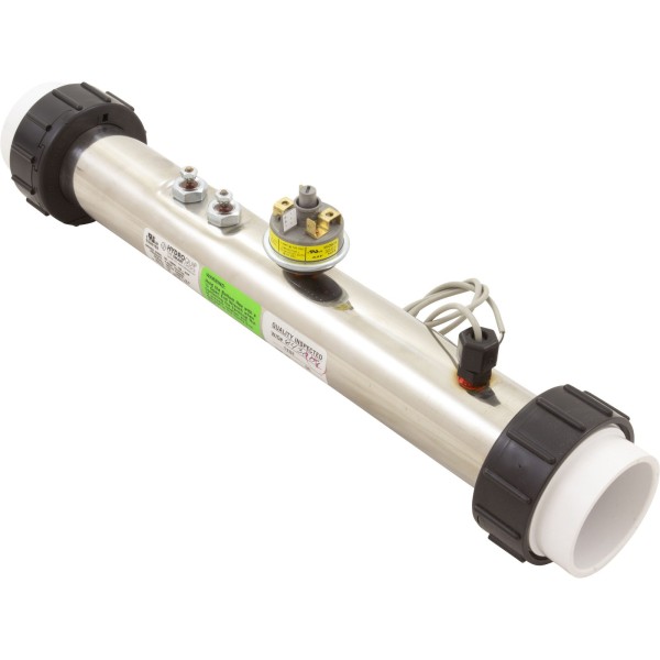 Heater, FloThru, BWG Value/LE, 2" x 15", 4.0kW, w/PS, Generic : 26-0809-5S-KSP